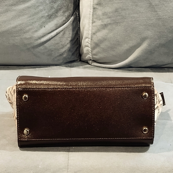 NWT KATE SPADE CAMERON STREET MULTICOLOR SNAKE EMBOSSED LEATHER CROSSBODY TOTE - Picture 7 of 15